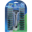 Ανδρική Ξυριστική Μηχανή 3 Λεπίδες 21Τμχ