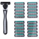 Ανδρική Ξυριστική Μηχανή 3 Λεπίδες 21Τμχ