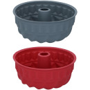 Φόρμα Κέικ Bundt Σιλικόνη 24x24x10.5cm ALPINA Σε 2 Χρώματα