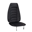 Μαξιλάρι Καθίσματος Αυτοκινήτου Δερμάτινη Όψη Γκρι 120x50cm