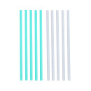 Επαναχρησιμοποιούμενα Καλαμάκια 10Τμχ Πολύχρωμα ALPINA