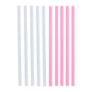 Επαναχρησιμοποιούμενα Καλαμάκια 10Τμχ Πολύχρωμα ALPINA