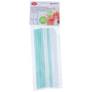 Επαναχρησιμοποιούμενα Καλαμάκια 10Τμχ Πολύχρωμα ALPINA