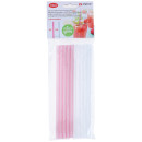 Επαναχρησιμοποιούμενα Καλαμάκια 10Τμχ Πολύχρωμα ALPINA