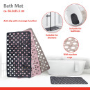 Χαλάκι Μπάνιου με Φούσκες 66.5x35.5cm 3 Χρώματα