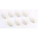 Αυτοκόλλητοι Γάντζοι Τοίχου 4/6/8Τμχ Λευκοί