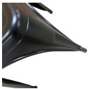 Καρέκλα ArteLibre Βιομηχανικού Τύπου Vintage TOLIKO Μαύρο Ματ Μέταλλο 44x49x84cm