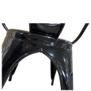 Καρέκλα ArteLibre Βιομηχανικού Τύπου Vintage TOLIKO Μαύρο Μέταλλο 44x49x84cm