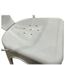 Καρέκλα ArteLibre Βιομηχανικού Τύπου Vintage TOLIKO Λευκό Μέταλλο 44x49x84cm