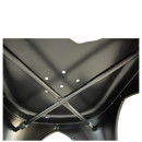 Καρέκλα ArteLibre Βιομηχανικού Τύπου Vintage TOLIKO Μαύρο Αντικέ Μέταλλο 44x49x84cm