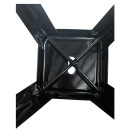 Σκαμπό ArteLibre Βιομηχανικού Τύπου Vintage VELINO Μαύρο Μέταλλο 38x38x45cm