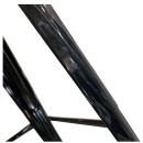 Σκαμπό Bar ArteLibre Βιομηχανικού Τύπου Vintage SILANO Μαύρο Μέταλλο 42x42x76cm