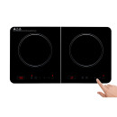 Επαγωγική Εστία Διπλή 3500W ALPINA