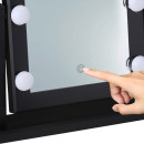 Καθρέφτης Καλλυντικών με Φωτισμό LED 2 Σχέδια