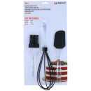 Σετ Εργαλείων Ζαχαροπλαστικής 3Τμχ Σε 4 Χρώματα ALPINA