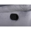 Πολυθρόνα Ανακλινόμενη ArteLibre CARINAE Γκρι Βελούδο 93x90x100cm