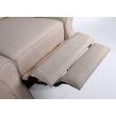 Πολυθρόνα Ανακλινόμενη ArteLibre ALNAIR Μπεζ Ύφασμα 78x85x104cm