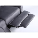 Πολυθρόνα Ανακλινόμενη ArteLibre ALNAIR Γκρι Βελούδο 78x85x104cm