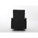 Πολυθρόνα Ανακλινόμενη ArteLibre TALITHA Μαύρο PU 79x97x101cm