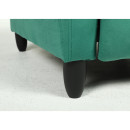 Πολυθρόνα Ανακλινόμενη ArteLibre ATRIA Πράσινο Βελούδο 67.5x90x104cm