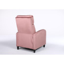 Πολυθρόνα Ανακλινόμενη ArteLibre ATRIA Σάπιο Μήλο Βελούδο 67.5x90x104cm