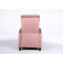 Πολυθρόνα Ανακλινόμενη ArteLibre ATRIA Σάπιο Μήλο Βελούδο 67.5x90x104cm