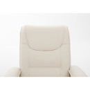 Πολυθρόνα Ανακλινόμενη ArteLibre CELAENO Εκρού PU 80x96x97cm