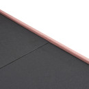 Κρεβάτι Ημίδιπλο ArteLibre JUNIPER Σάπιο Μήλο Ύφασμα 209x132x125cm (Στρώμα 120x200cm)