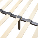 Κρεβάτι Υπέρδιπλο ArteLibre SEDONA Μπεζ Ύφασμα 216x176x110cm (Στρώμα 160x200cm)