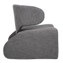 Πολυθρόνα ArteLibre HIMALIA Γκρι Ύφασμα/Μέταλλο/Ξύλο 73x78x75cm