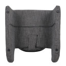 Πολυθρόνα ArteLibre HIMALIA Γκρι Ύφασμα/Μέταλλο/Ξύλο 73x78x75cm