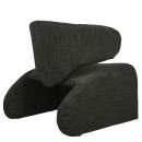 Πολυθρόνα ArteLibre HIMALIA Πράσινο Ύφασμα/Μέταλλο/Ξύλο 73x78x75cm