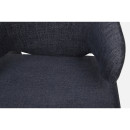 Πολυθρόνα ArteLibre HIMALIA Μπλε Ύφασμα/Μέταλλο/Ξύλο 73x78x75cm