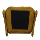 Πολυθρόνα ArteLibre ANANKE Κίτρινο Ύφασμα/Μέταλλο/Ξύλο 85x78x84cm