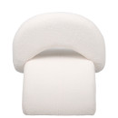 Πολυθρόνα ArteLibre PASIPHAE Μπεζ Ύφασμα/Μέταλλο/Ξύλο 80x86x80cm