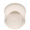 Πολυθρόνα ArteLibre PASIPHAE Μπεζ Ύφασμα/Μέταλλο/Ξύλο 80x86x80cm