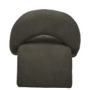 Πολυθρόνα ArteLibre PASIPHAE Πράσινο Ύφασμα/Μέταλλο/Ξύλο 80x86x80cm