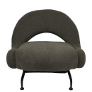 Πολυθρόνα ArteLibre PASIPHAE Πράσινο Ύφασμα/Μέταλλο/Ξύλο 80x86x80cm