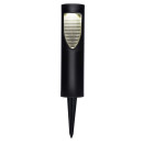 Φανάρι Κήπου LED Θερμό Φως Ηλιακό Μαύρο GRUNDIG