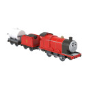 Fisher-Price Thomas & Friends: Motorized Trains - Classic James With 2 Wagons Train (Jfv74)