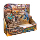 Spin Master how to Train Your Dragon: Trial of Flame - Blazing Battles Catapult Blast Cronckle Playset (20156293)