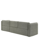 Καναπές Γωνιακός Αναστρέψιμος ArteLibre MAFFEI Γκρι Ύφασμα 268x163x76cm