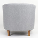 Πολυθρόνα ArteLibre FIORELLA Γκρι Ύφασμα 73x69x75cm