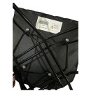 Καρέκλα Τραπεζαρίας ArteLibre SELVA Vintage Μαύρο PU/Μέταλλο 43x57x81cm