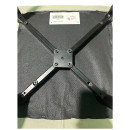 Καρέκλα Τραπεζαρίας ArteLibre FANDANGO Μπεζ/Μαύρο Ύφασμα/Μέταλλο 43x56x97cm