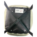 Καρέκλα Τραπεζαρίας ArteLibre RIOJA Sand/Μαύρο Ύφασμα/Μέταλλο 46x50x80cm