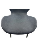 Καρέκλα Τραπεζαρίας ArteLibre RIOJA Γκρι/Μαύρο Ύφασμα/Μέταλλο 46x50x80cm