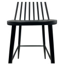 Σκαμπό Bar ArteLibre MARANTA Μαύρο PP/Μέταλλο 45x46x97cm