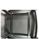 Σκαμπό Bar ArteLibre MARANTA Μαύρο PP/Μέταλλο 45x46x97cm