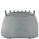 Σκαμπό Bar ArteLibre MARANTA Γκρι/Φυσικό PP/Μέταλλο 45x46x97cm